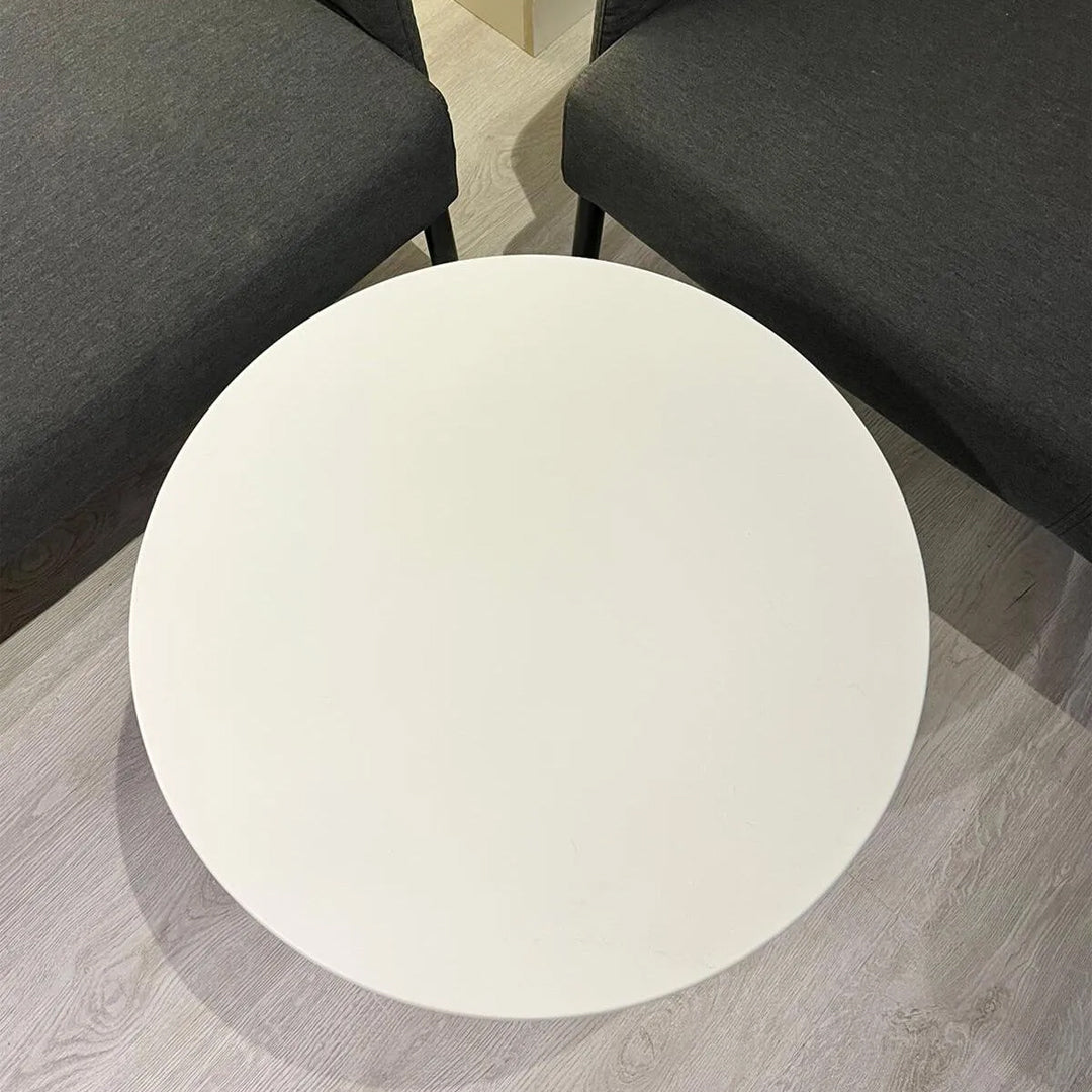 Lilyum Mantar Orta Sehpa Beyaz 50 cm