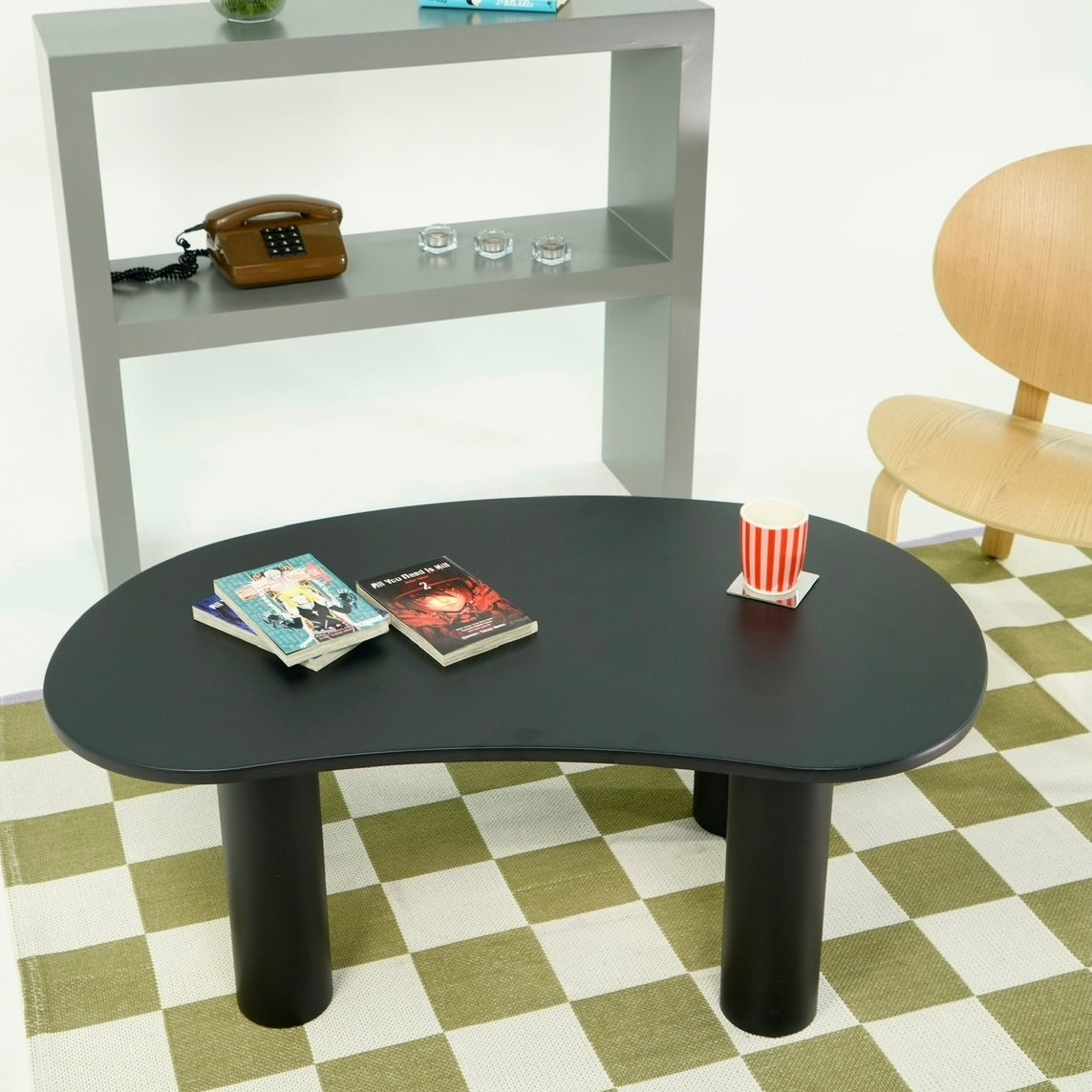 Bella Orta Sehpa Siyah