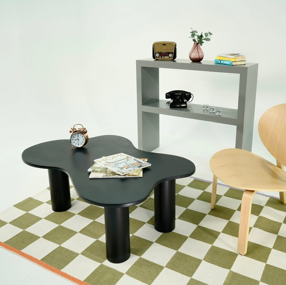 Bloom Orta Sehpa Siyah