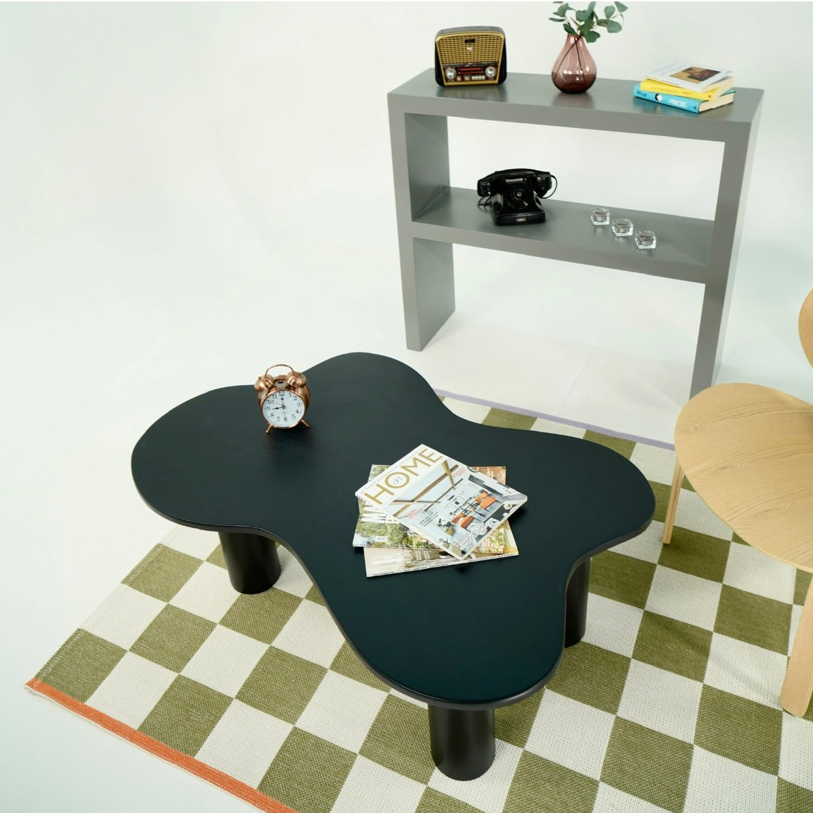 Bloom Orta Sehpa Siyah