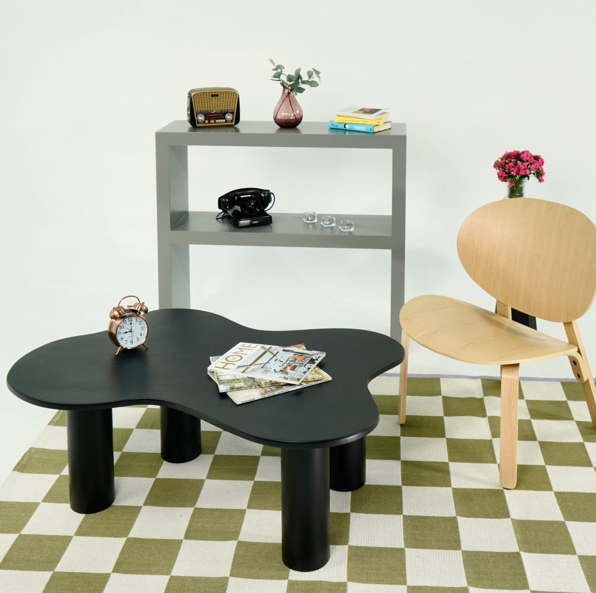 Bloom Orta Sehpa Siyah