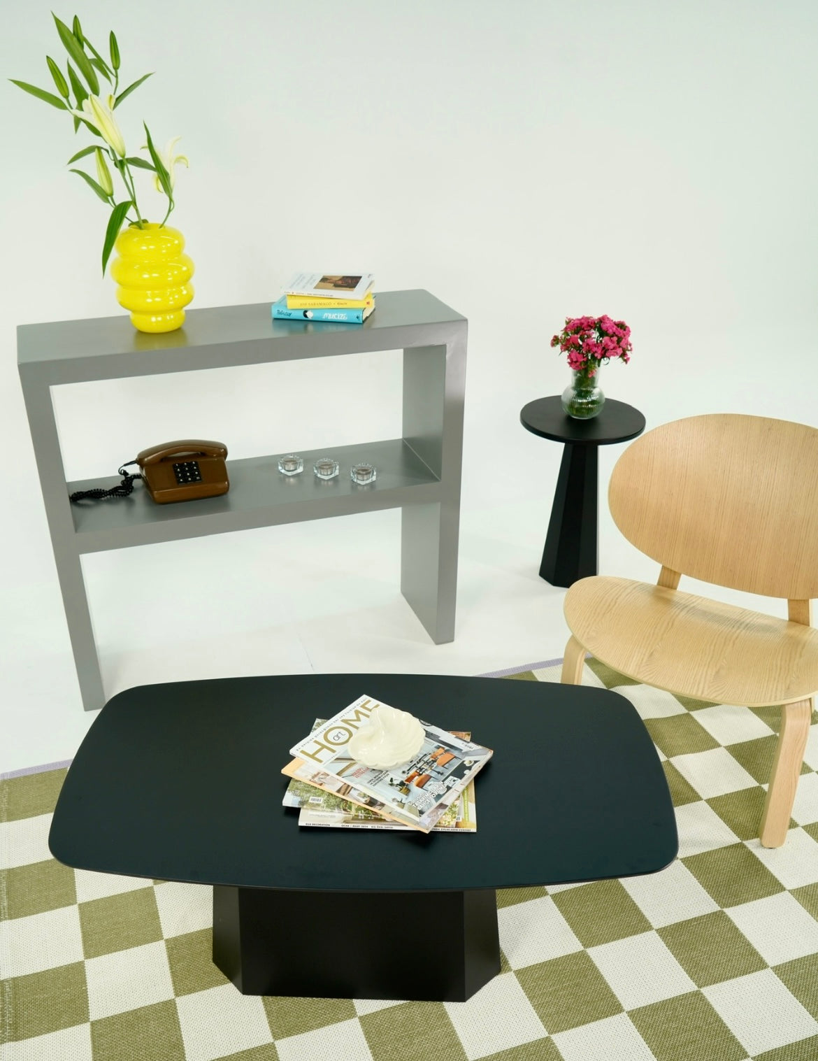 Lilyum Large Orta Sehpa Siyah