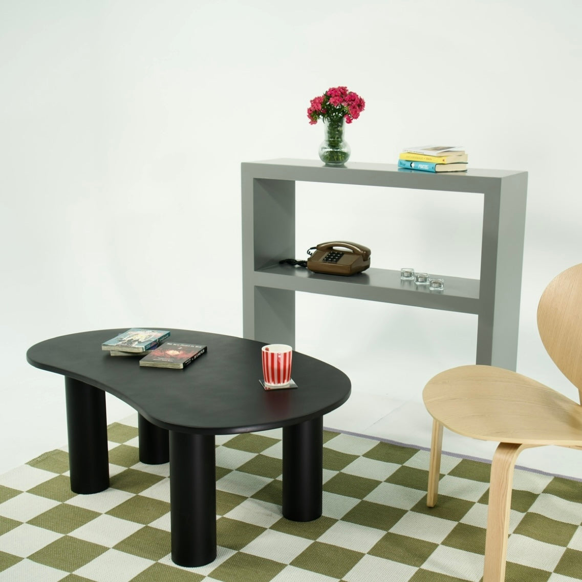 Bella Orta Sehpa Siyah