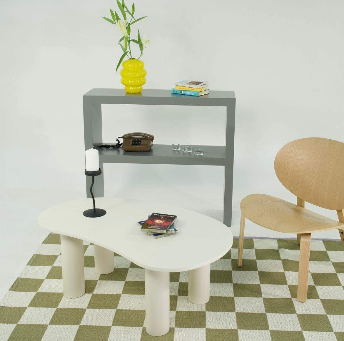 Bella Orta Sehpa Krem