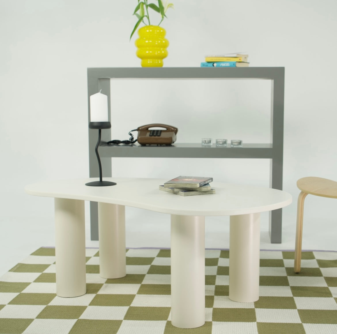 Bella Orta Sehpa Krem